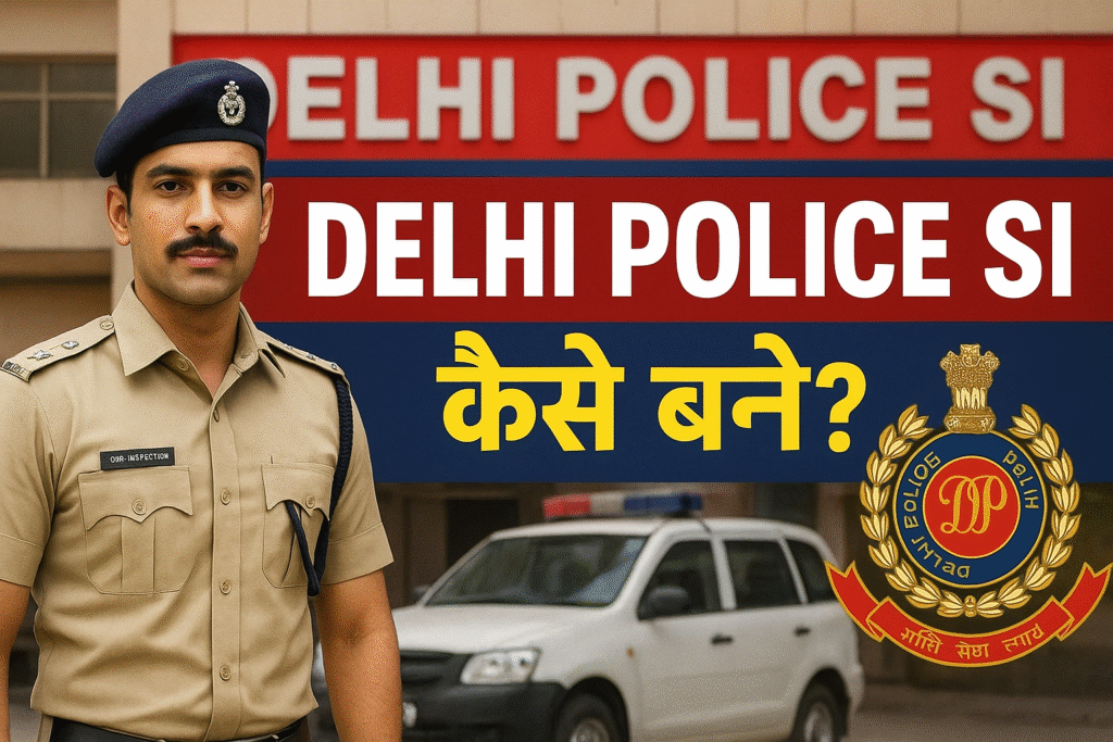 Delhi Police me Sub-Inspector Kaisa Bana 2025