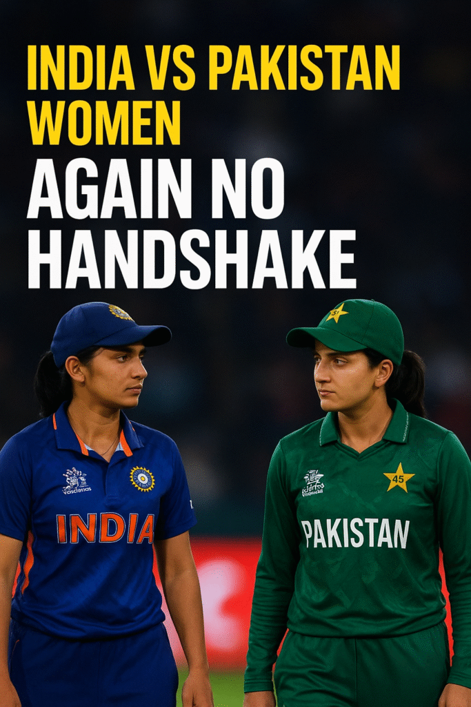 India vs Pakistan Woman